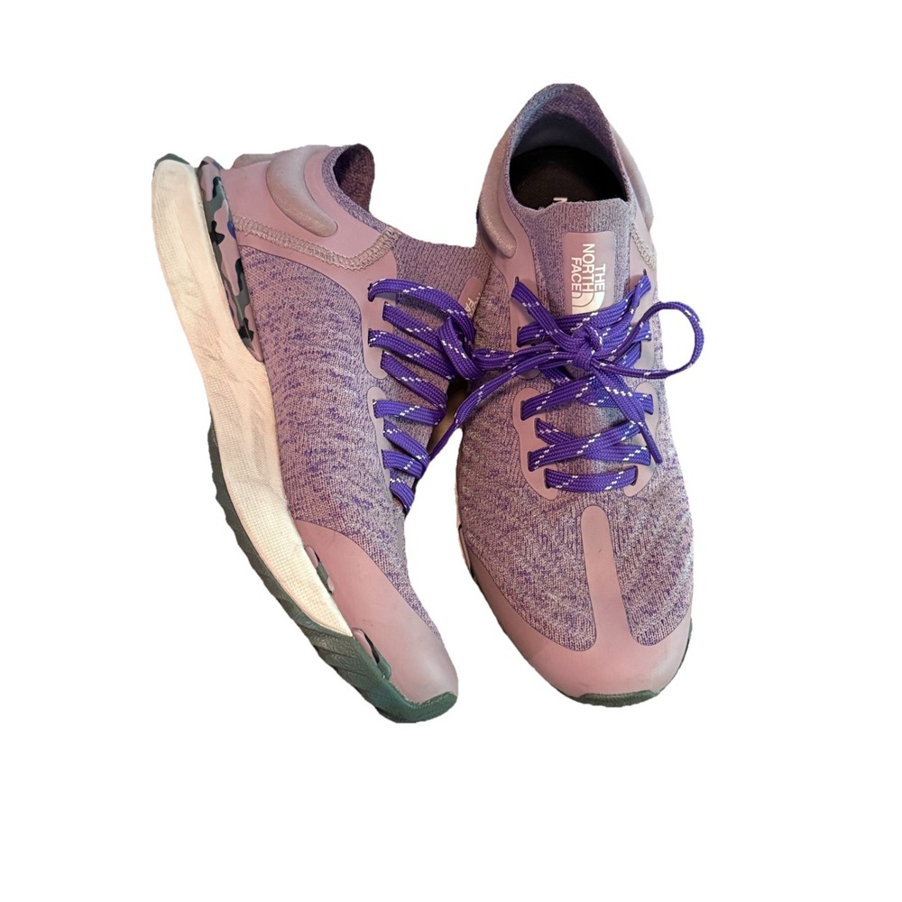 The‎ North Face Women's Vectiv Escape Knit Hiking Running Shoes Gray 6.5 Camo